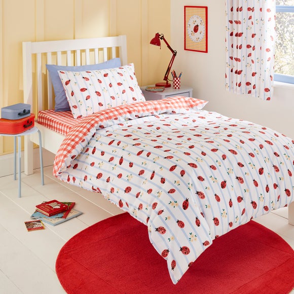 Ladybird Lane Quilt Cover and Pillowcase Set