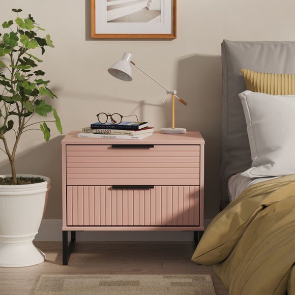 Harborne Wide Bedside Table