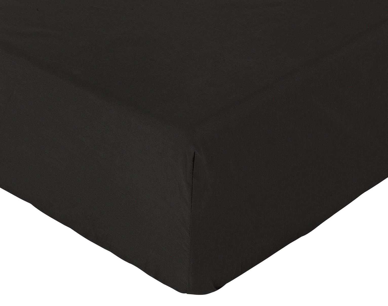 Habitat Cotton Rich 28cm Fitted Sheet - Double