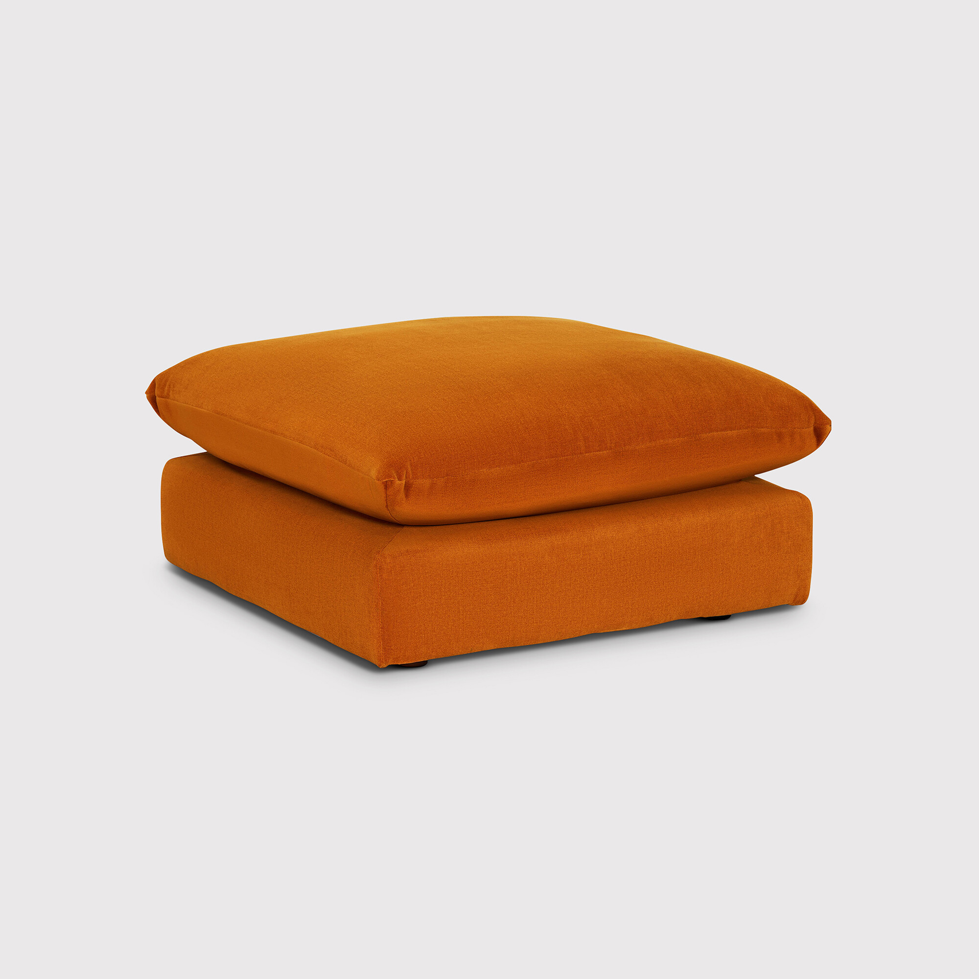 Hoxton Footstool, Orange | Barker & Stonehouse