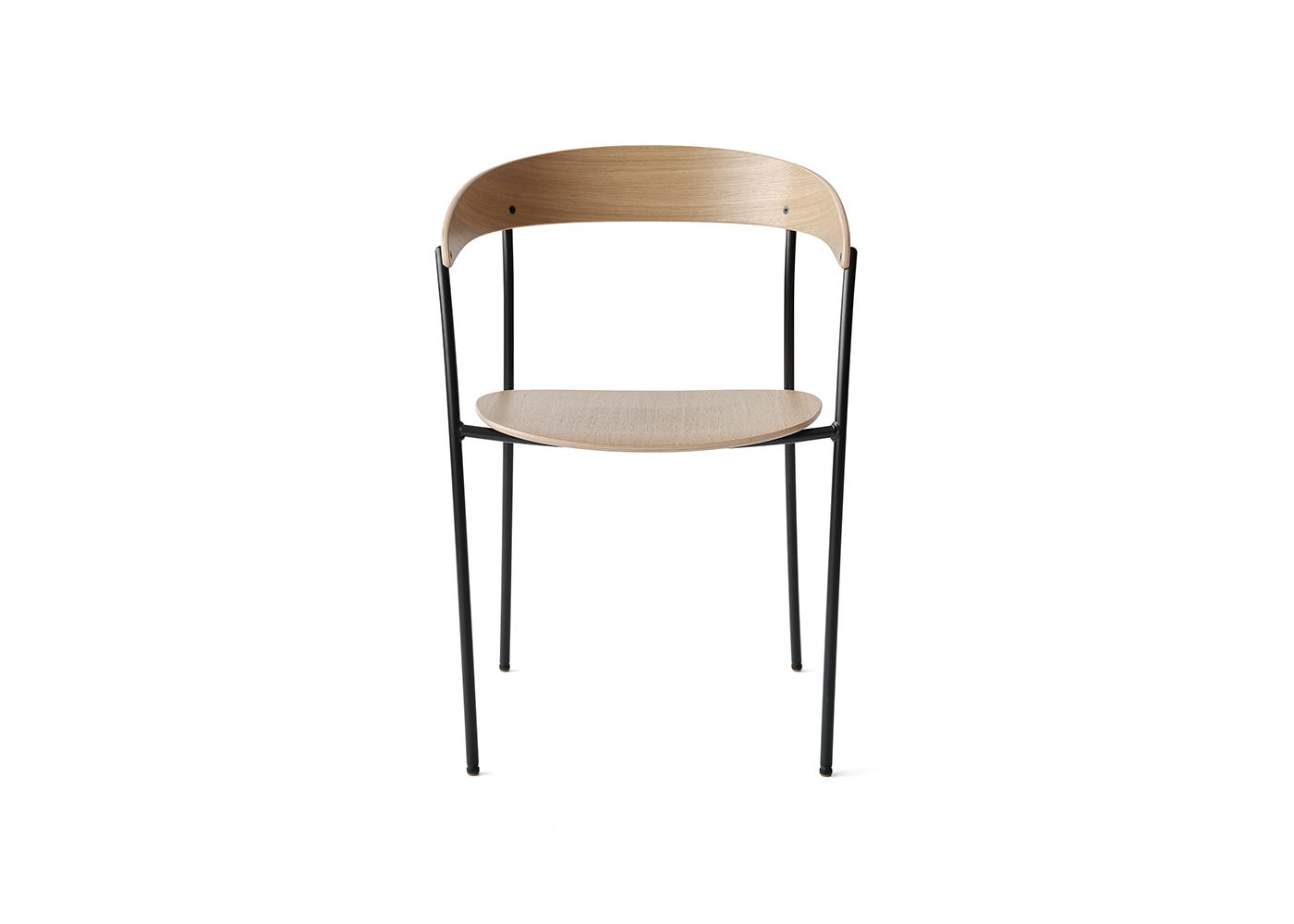 New Works Missing Dining Armchair Oak