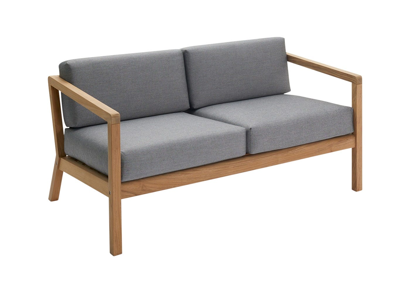Fritz Hansen Virkelyst Outdoor 2 Seater Sofa in Ash