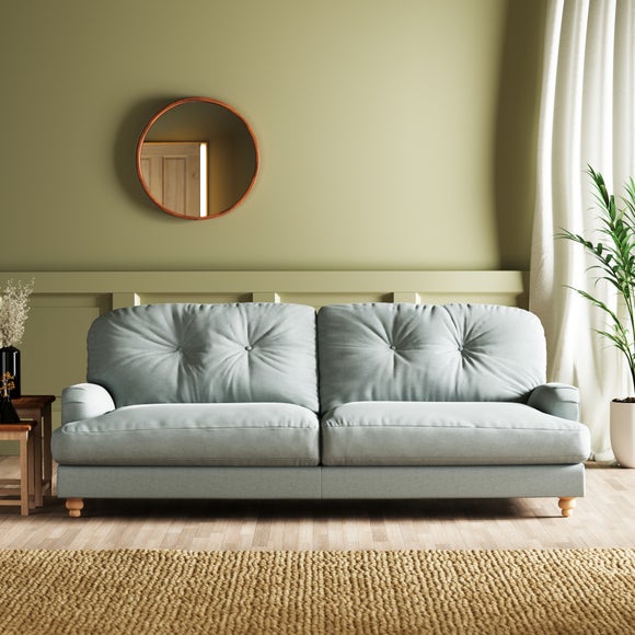 Martha Vintage Velvet 4 Seater Sofa