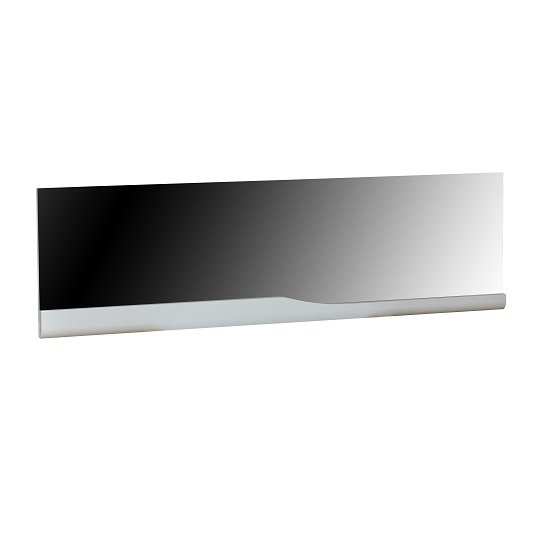Merida Wall Mirror Rectangular In White High Gloss