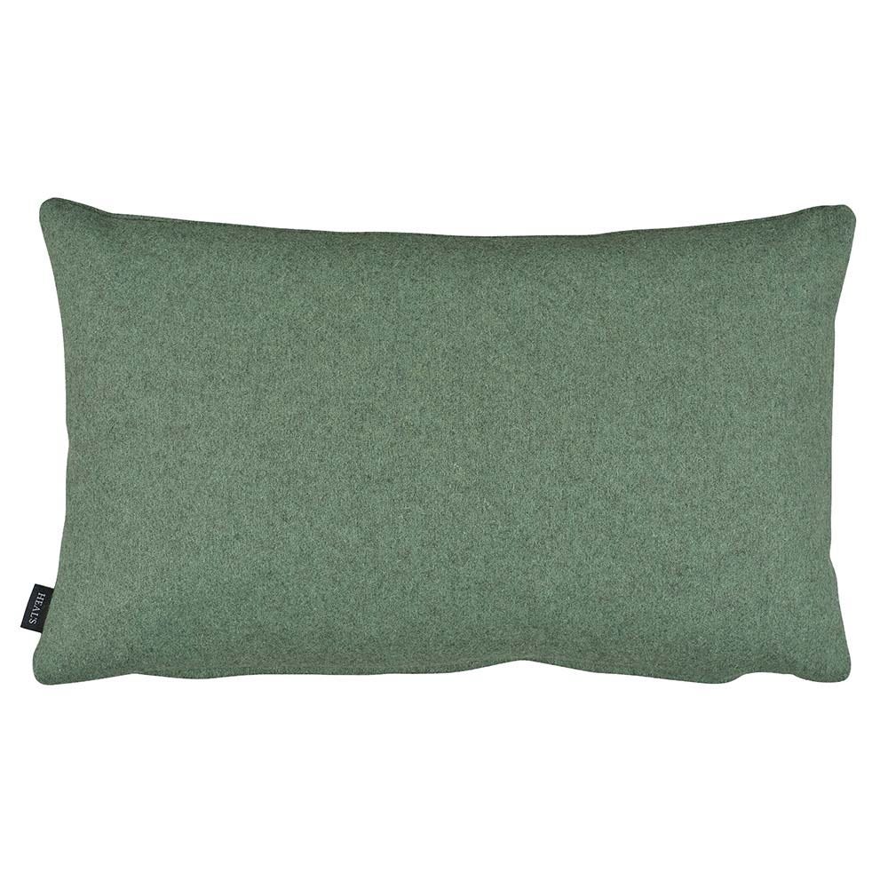Heal's Islington Rec Wool Cushion Forest 35 x 55cm 2