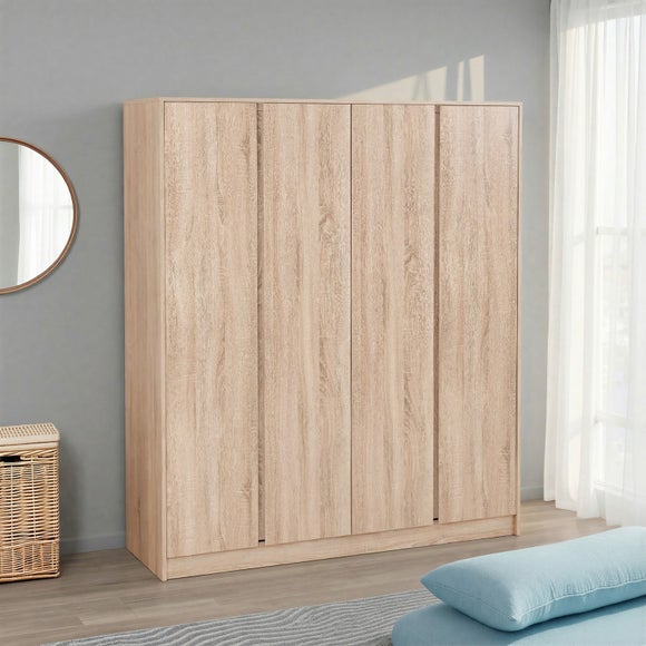 Walker 4 Door Wardrobe
