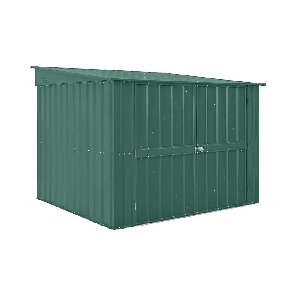 Mercia 6 x 6 Feet Globel Bike Locker - Steel/Metal - Green