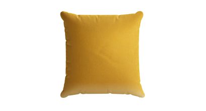 45x45cm Scatter Cushion in Butterscotch Cotton Matt Velvet - sofa.com