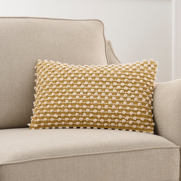 Jersey Bobble Rectangle Cushion