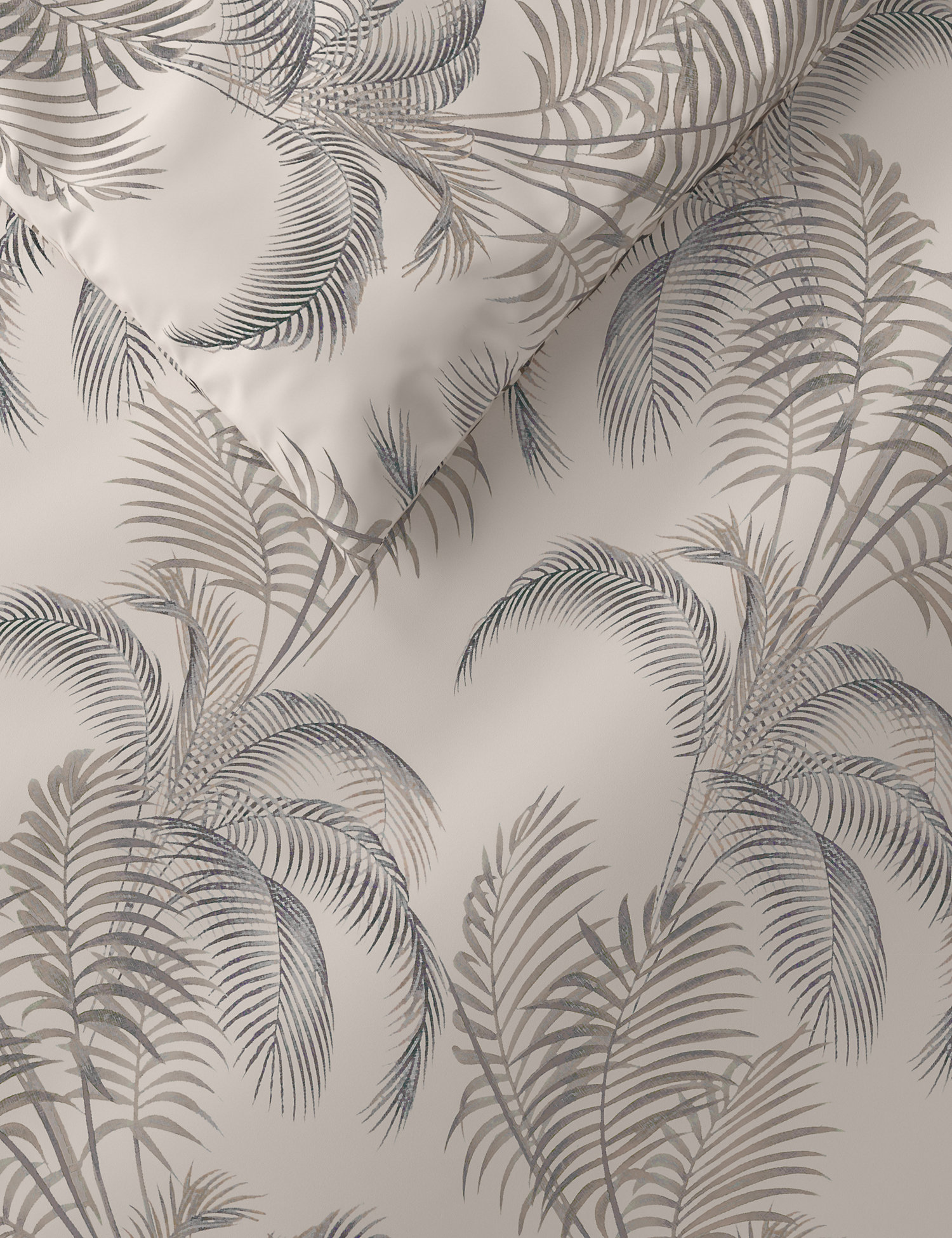 M&S Pure Cotton Palm Bedding Set