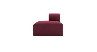 Cohen RHF Unit in Boysenberry Brushed Linen Cotton - sofa.com