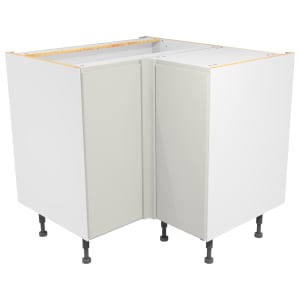 Wickes Madison Gloss Stone Corner Base Unit - 925mm