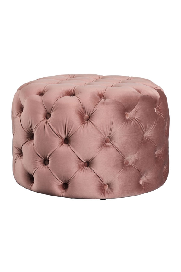 Nevia Ottoman - Blush Pink