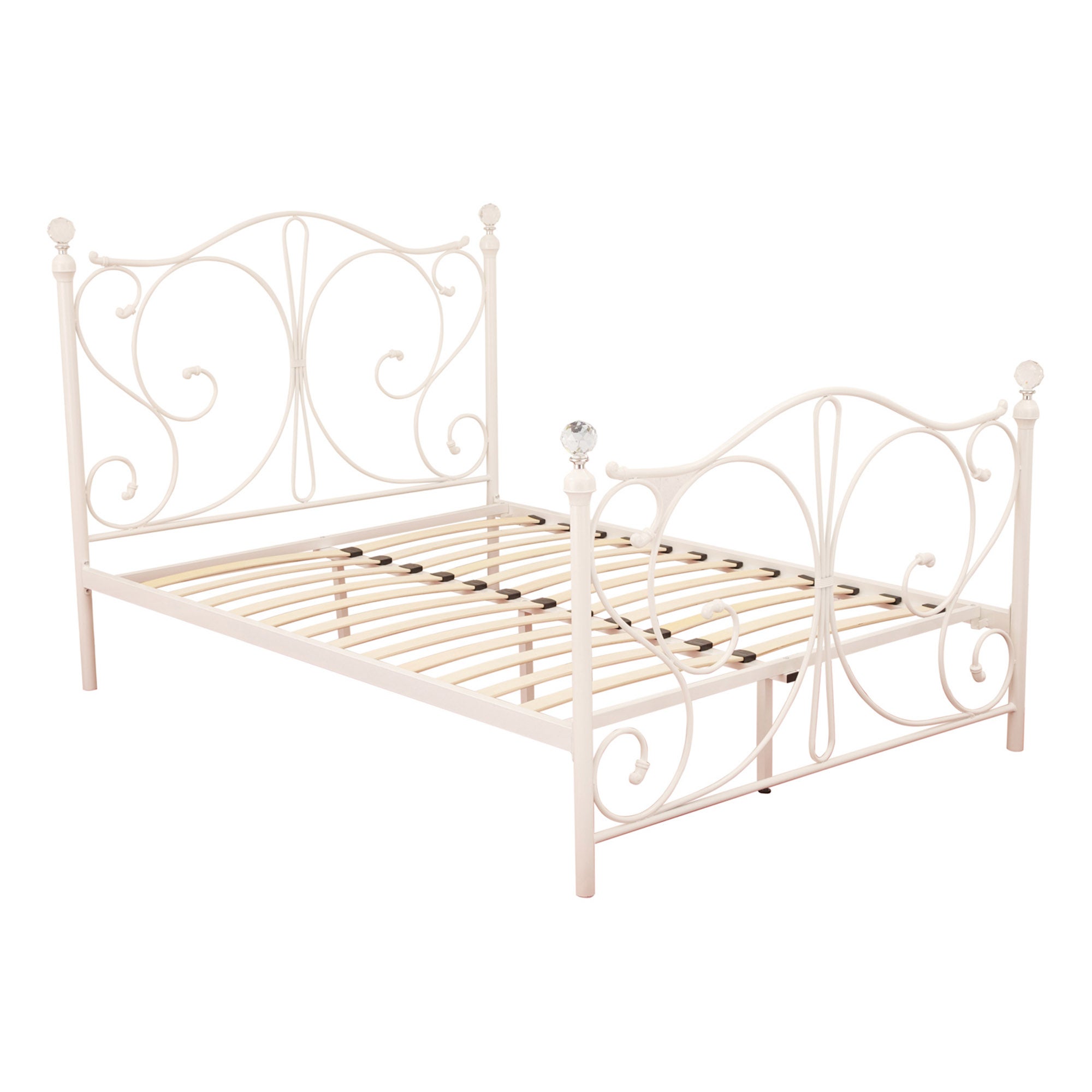 Florence Metal Bedstead White