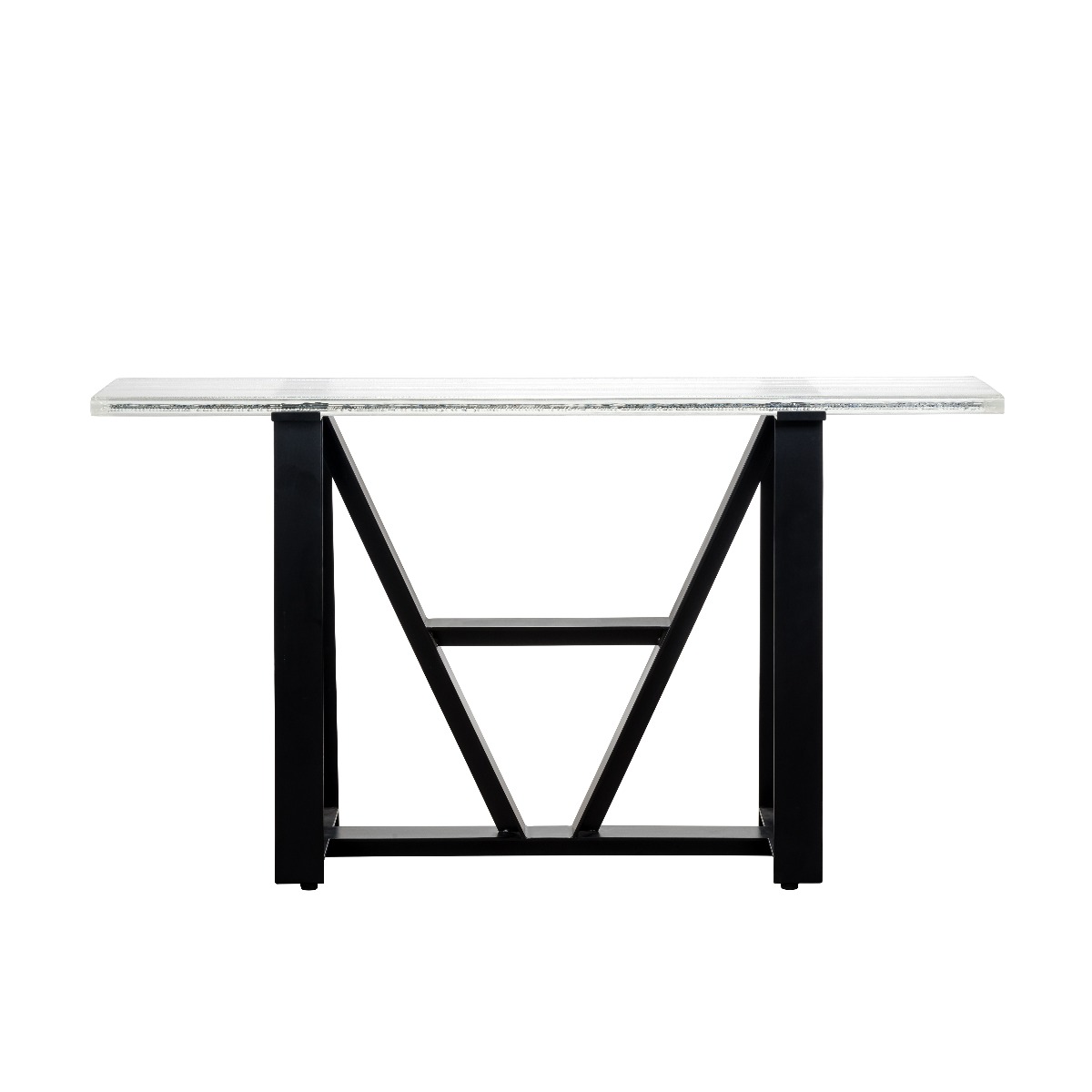 Timothy Oulton Iceberg Glass Console