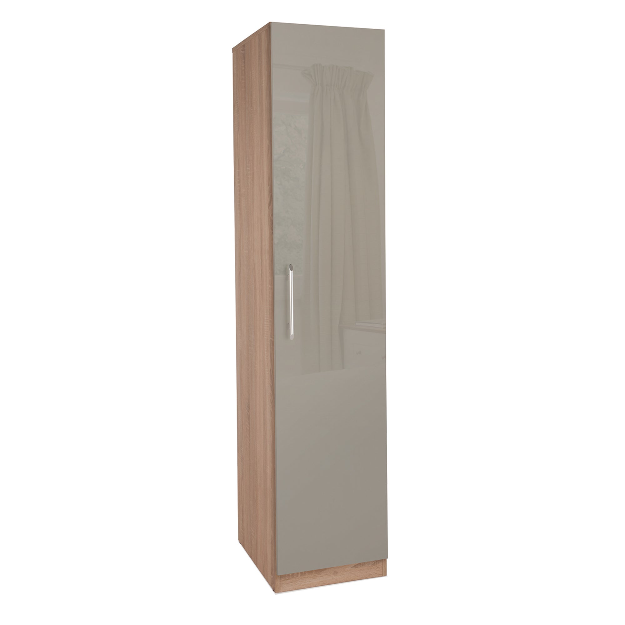 Kensington 1 Door Wardrobe Grey