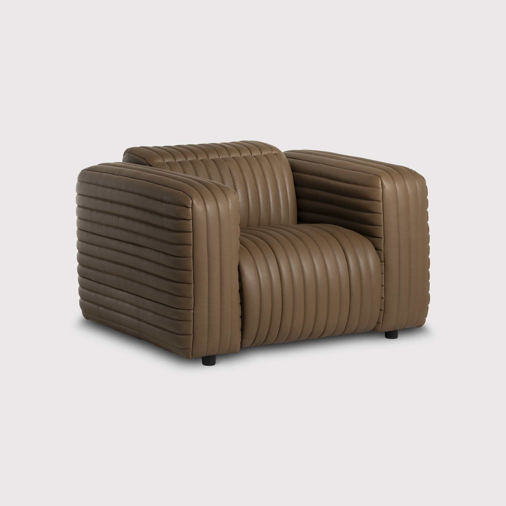 Montara Snuggler with Electric Recliner Sofa, Brown | Barker & Stonehouse