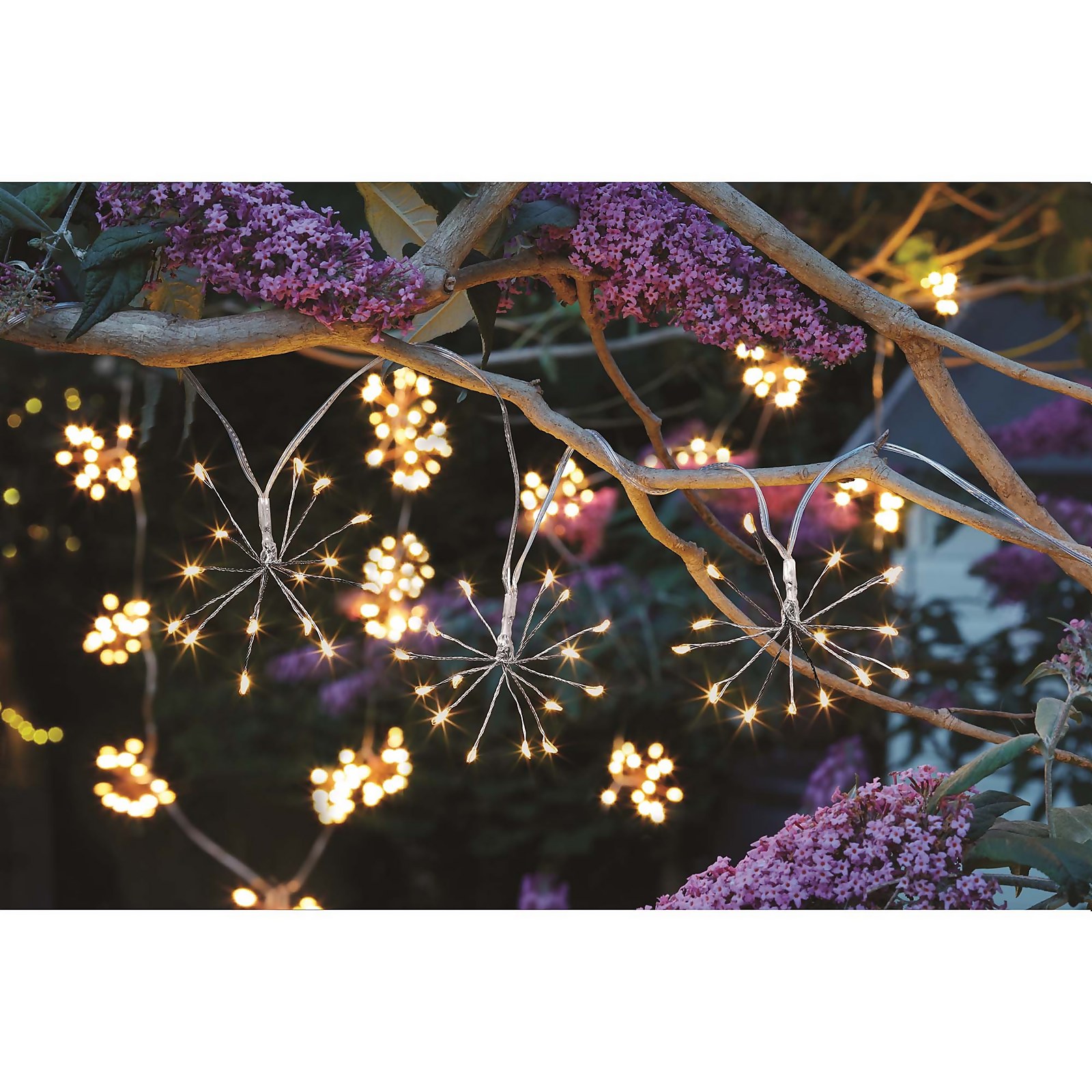 Smart Solar Starburst Lights - Set of 10