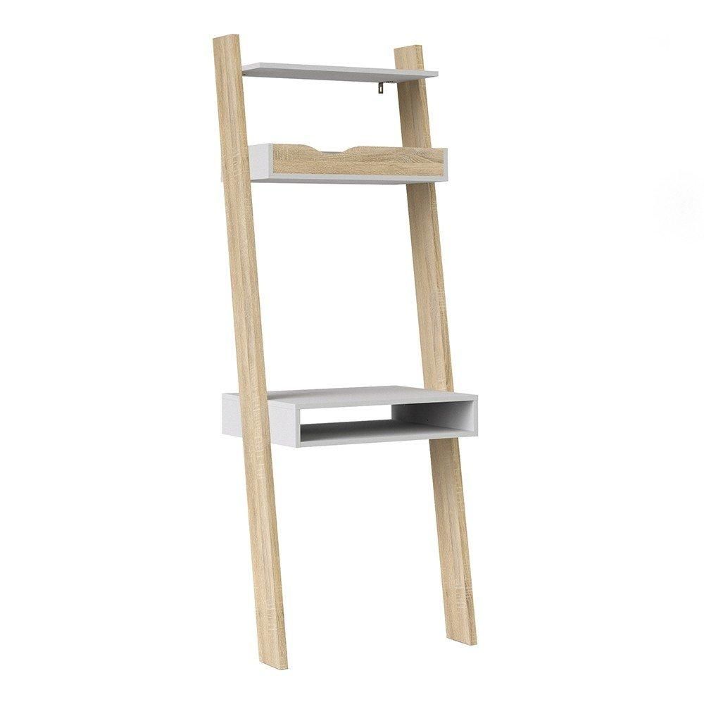 netfurniture Solo Leaning Desk in White
