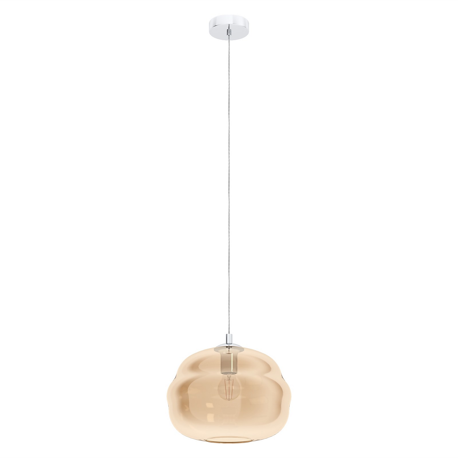 Eglo Dogato Pendant - Amber