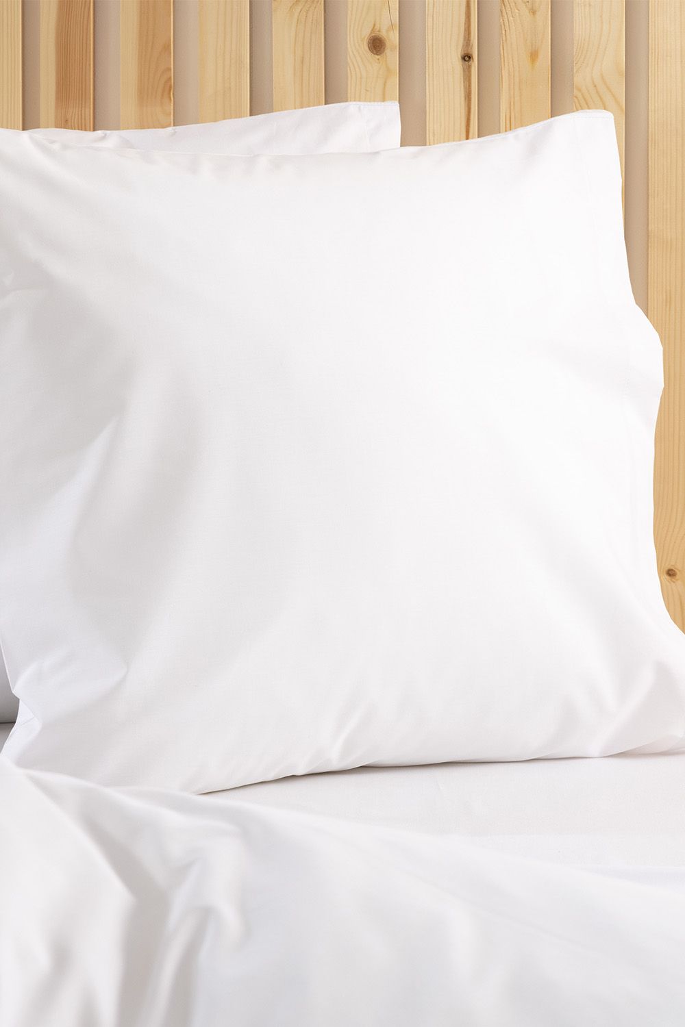 Belledorm Easy Care 200 Thread Count Cotton Polyester Percale Continental Pillowcase in Navy