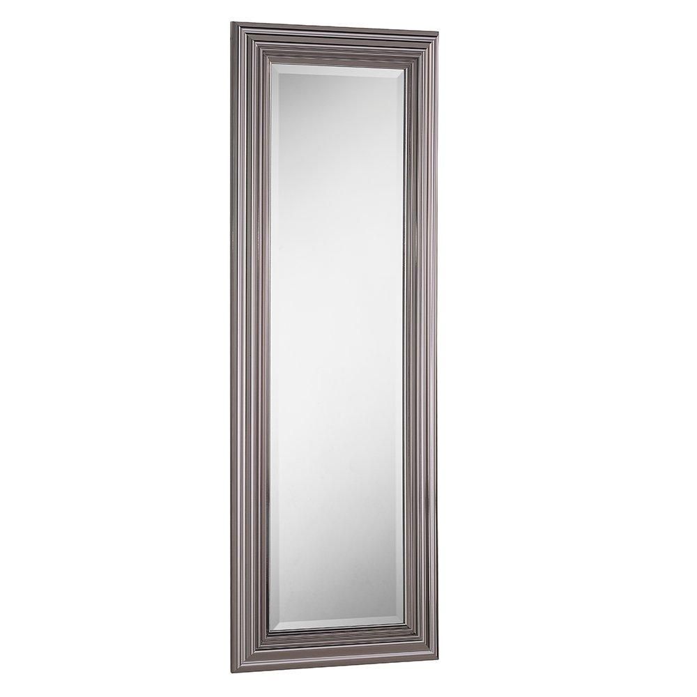 Yearn Mirrors Yearn Dark Chrome Wall Mirror 128.5x45cm in Metallics 3
