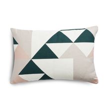 38x55cm Scatter Cushion in Guava Tamasyn Gambell Aztec - sofa.com