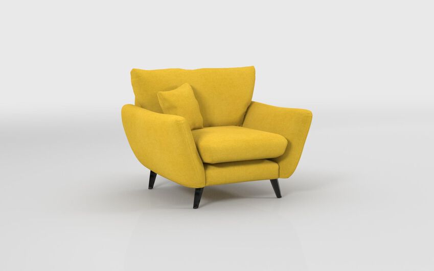 Green Fabric Edale Armchair