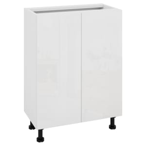 Wickes Broxwood Soft White Slimline Depth Base Unit - 500mm