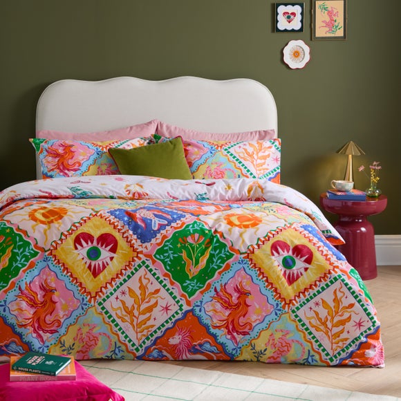 furn. Seraphine Polycotton Duvet Cover & Pillowcase Set