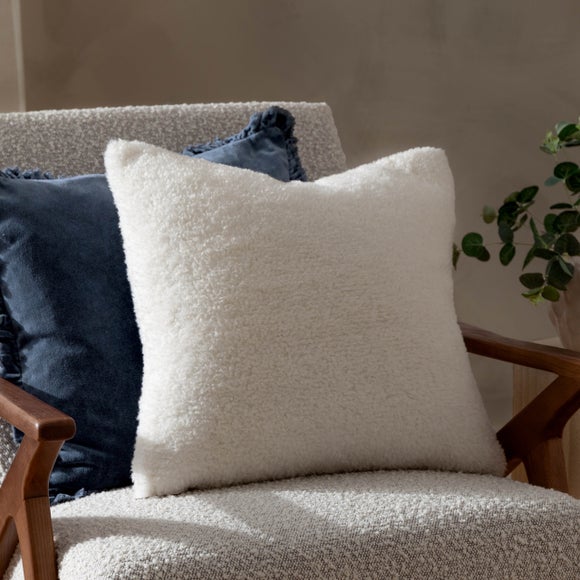 Olann Faux Fleece Reversible Square Cushion