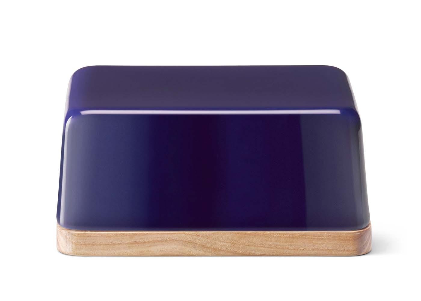 LSA Collective Butter Dish Cobalt