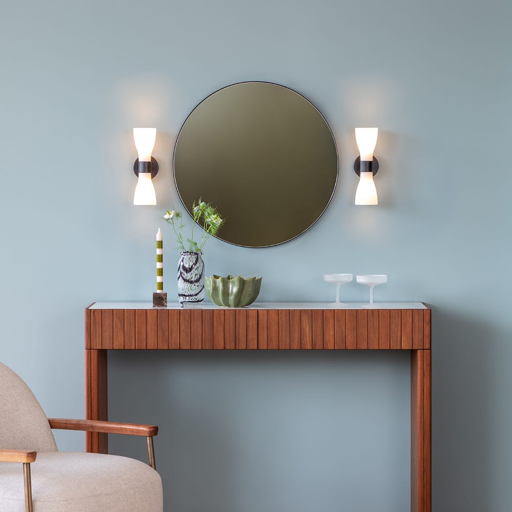 Heal's Fine Edge Mirror Round 35cm Silver 4