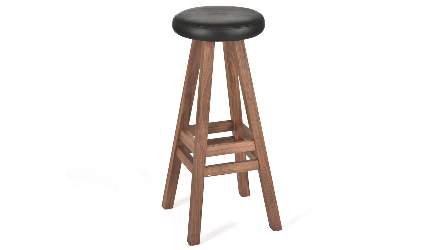 Case Oki-Nami Tall Stool Walnut