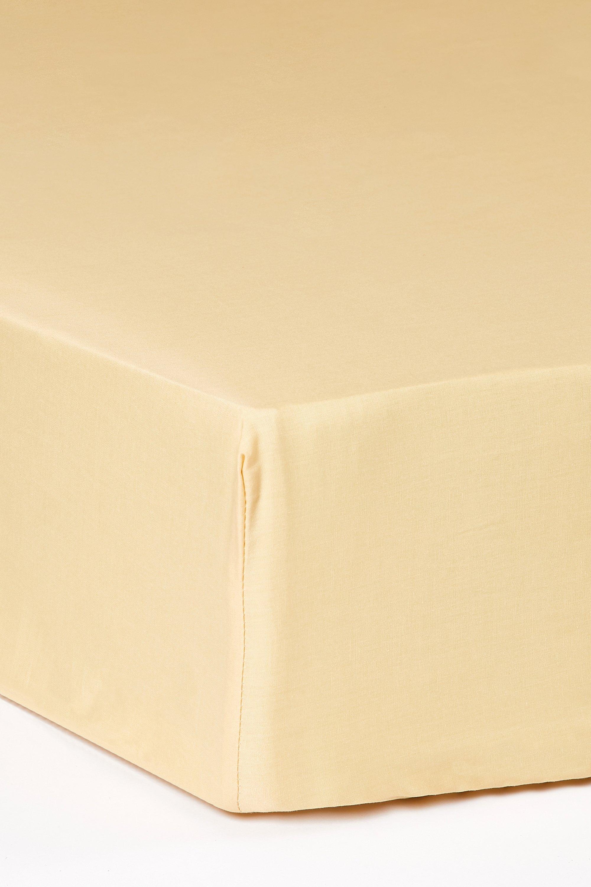 Cotton Rich King Fitted Sheet