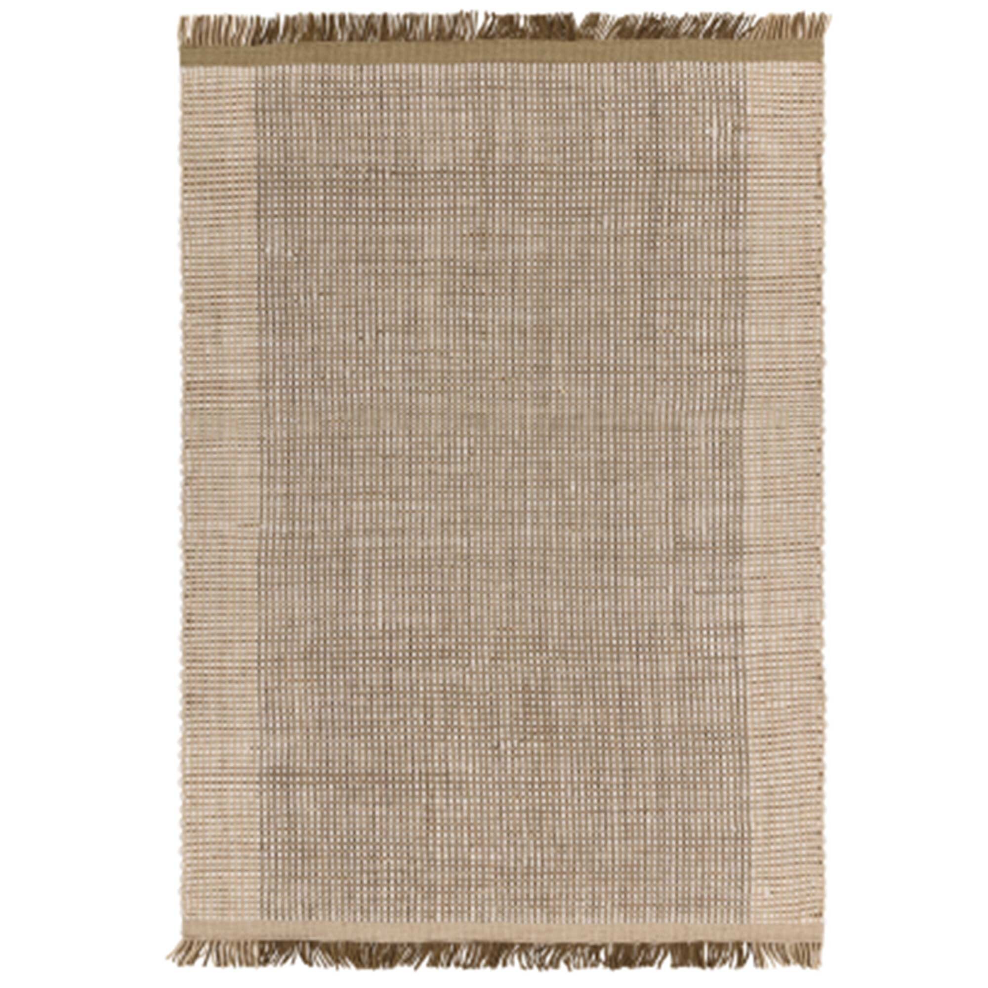 Mythical 120x170cm Rug, Square, Brown Wool | Barker & Stonehouse