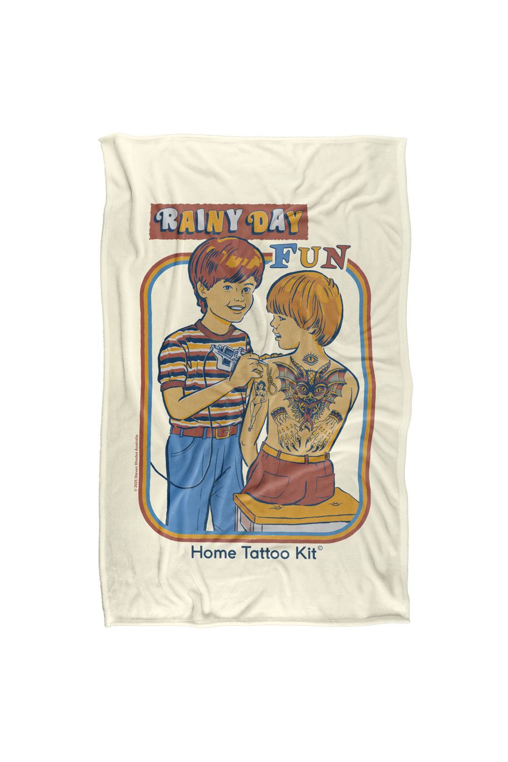 Steven Rhodes Rainy Day Fun Silky Touch Super Soft Throw Blanket