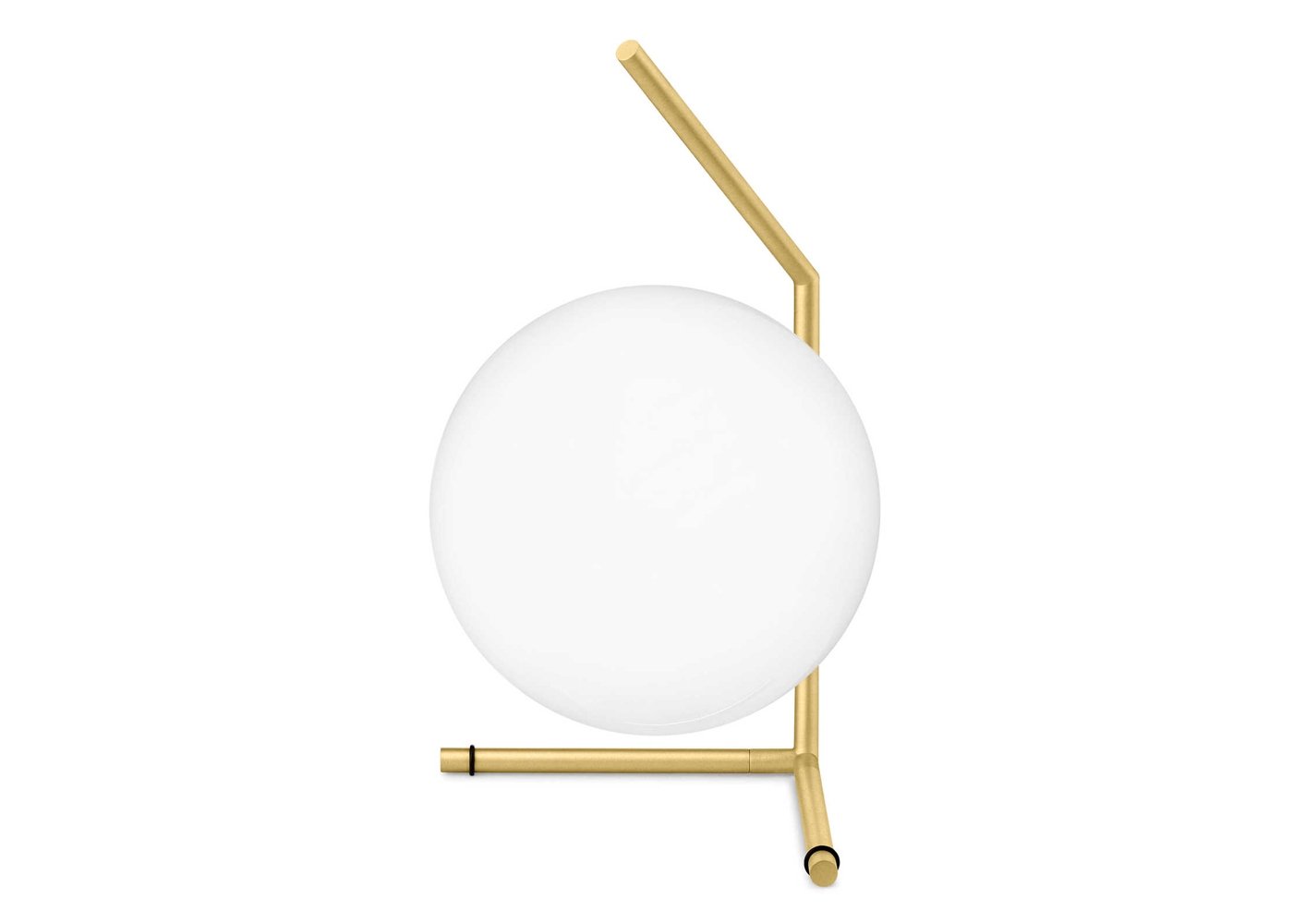 Flos IC T1 Low Table Light Brushed Brass