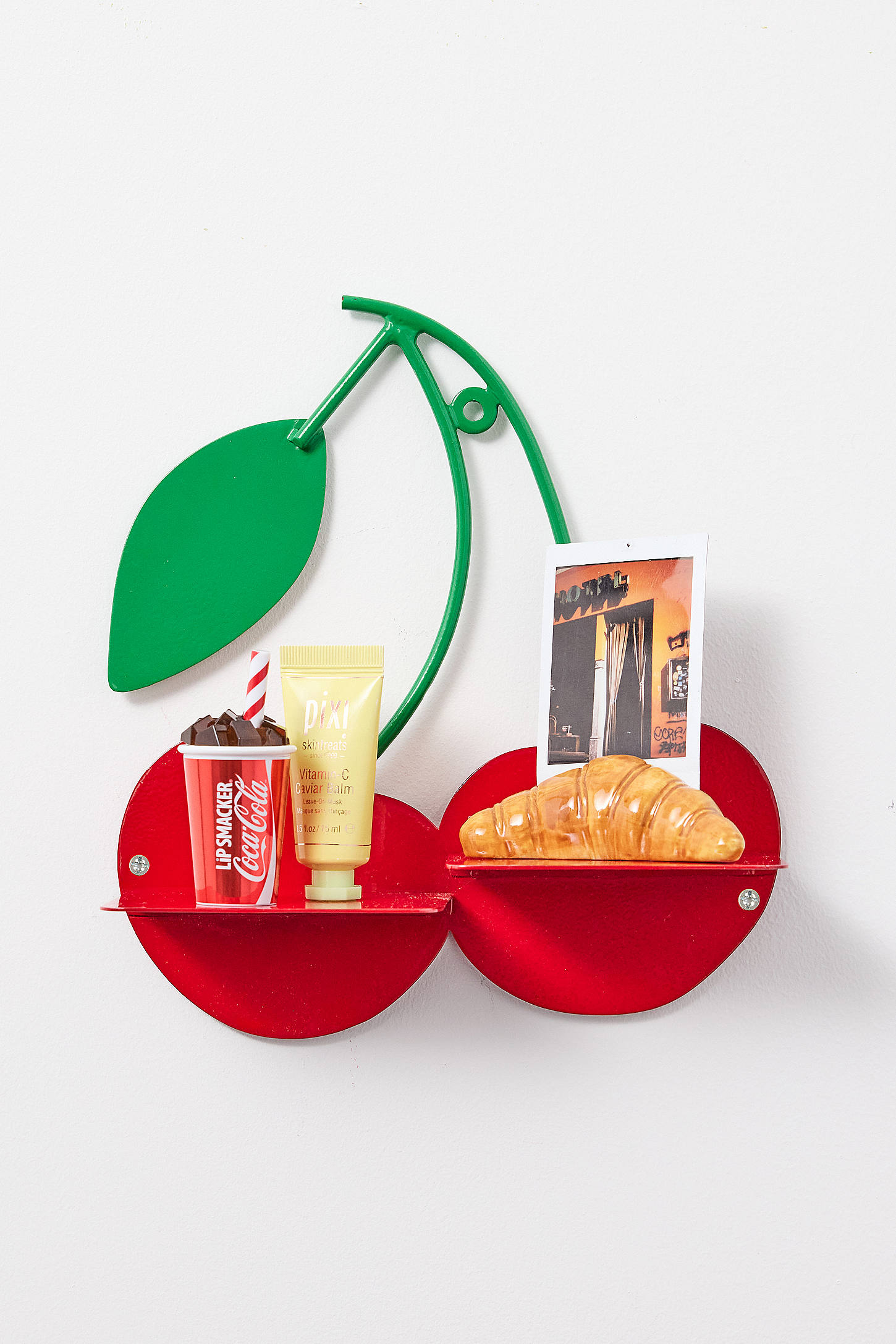 Cherry Wall Shelf - Red