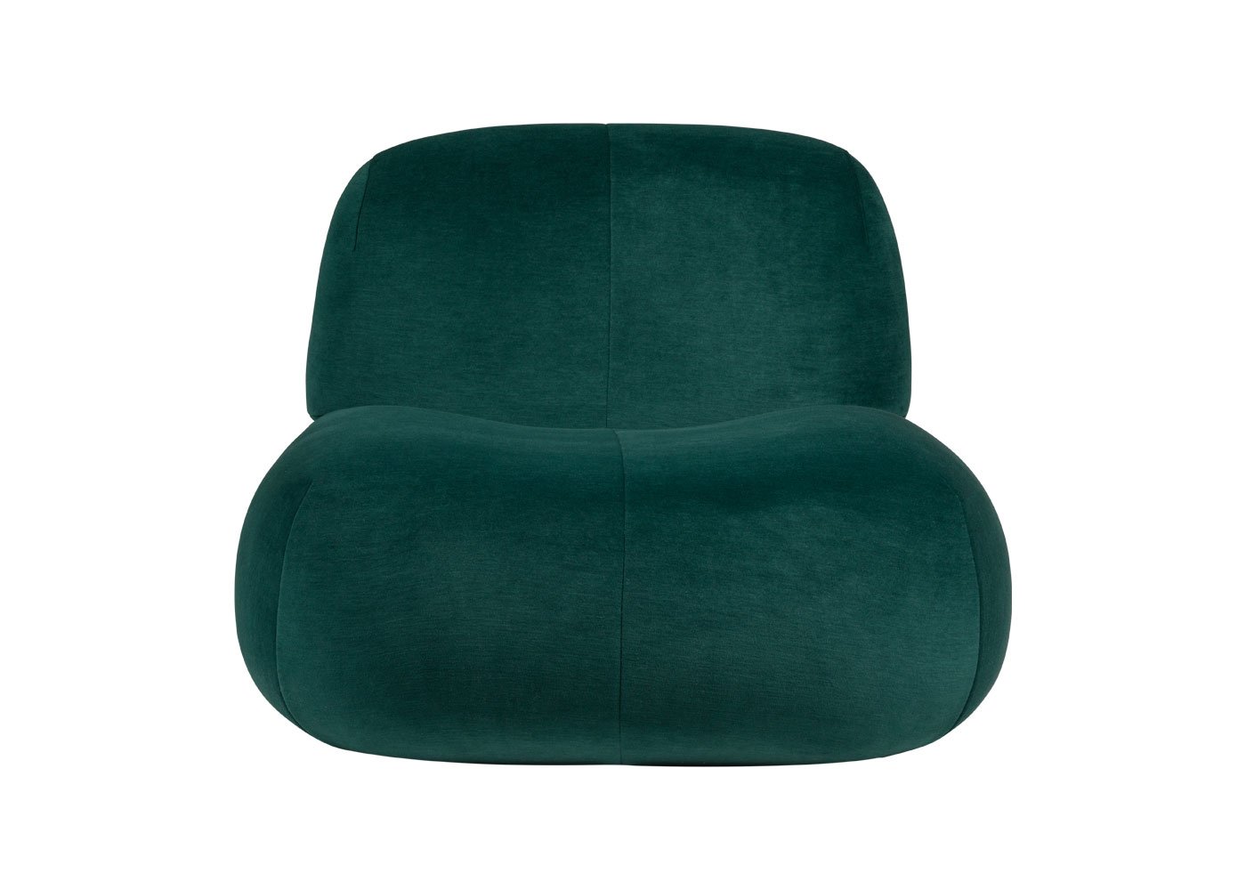 Ligne Roset Pukka Armchair in Wool Blend Green Fabric Gentle 973