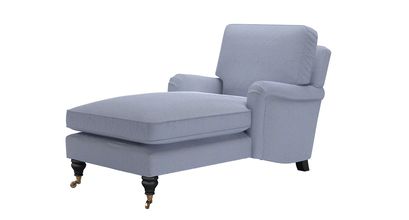 Bluebell Chaise Armchair in Uniform House Basket Weave - sofa.com