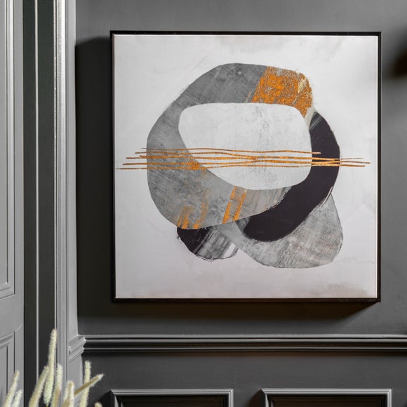 Cedar & Sage Through the Dimensions 2 Framed Canvas