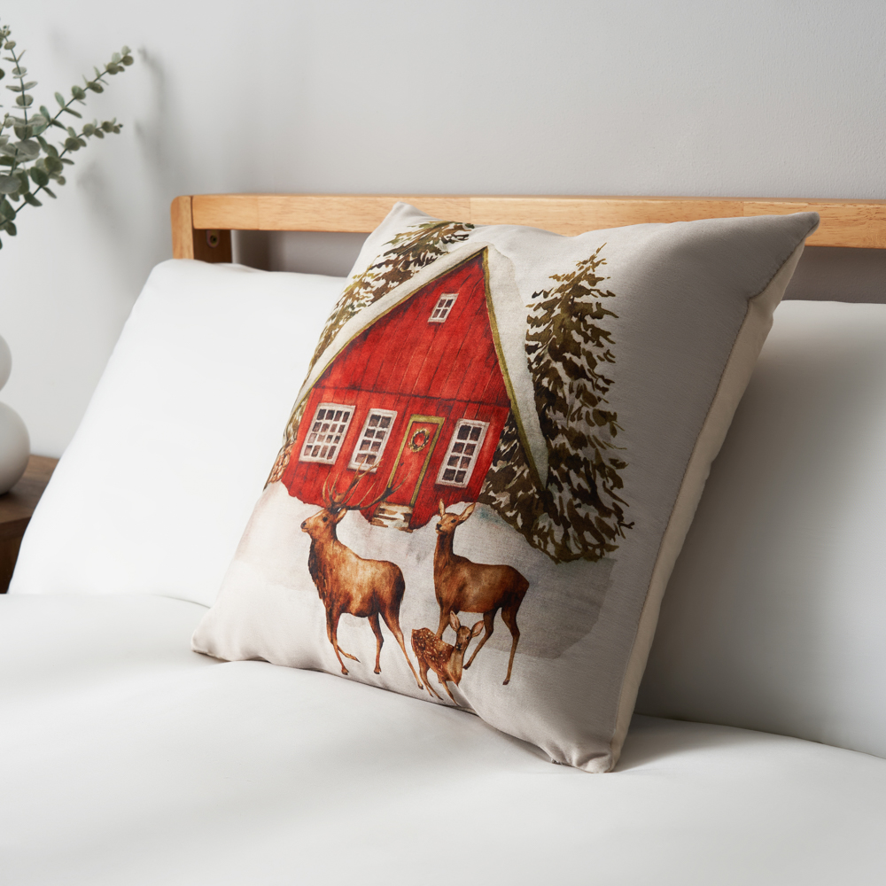 Winter Home Cushion, Natural