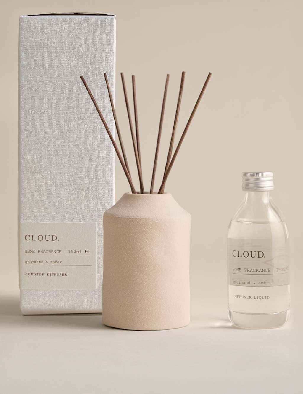 Teraire Cloud Ceramic 150ml Diffuser Neutral