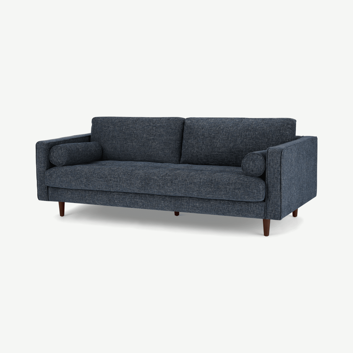 Scott 3 Seater Sofa, Cuba Blue Weave