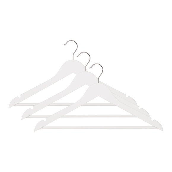 Pack of 3 Wooden Hangers 2
