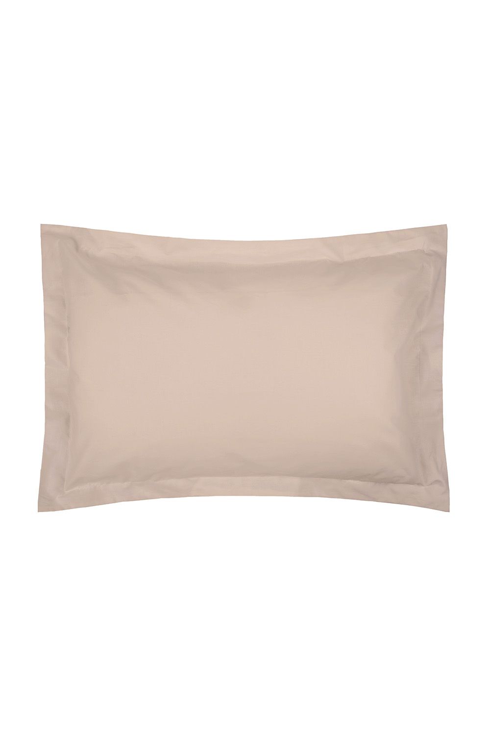 Belledorm Easy Care 200 Thread Count Cotton Polyester Percale Oxford Pillowcase in Cream
