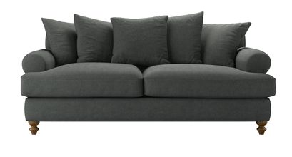 Teddy 3 Seat Sofa Bed in Wells Norfolk Cotton - sofa.com