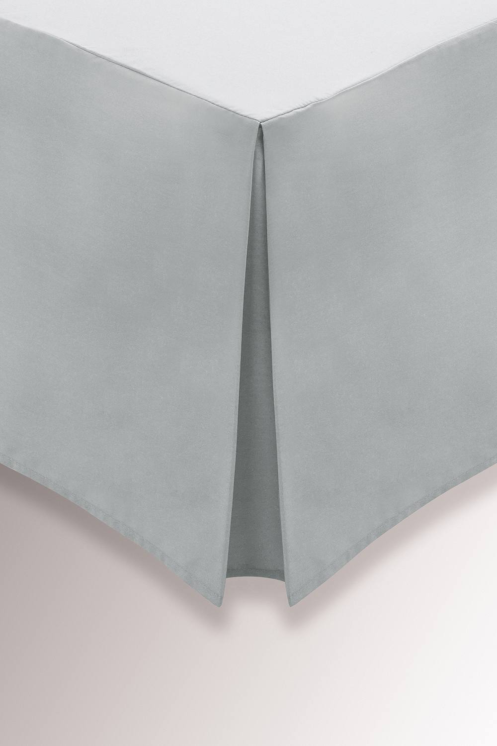 Helena Springfield 'Plain Dye' 180TC Valance in Silver