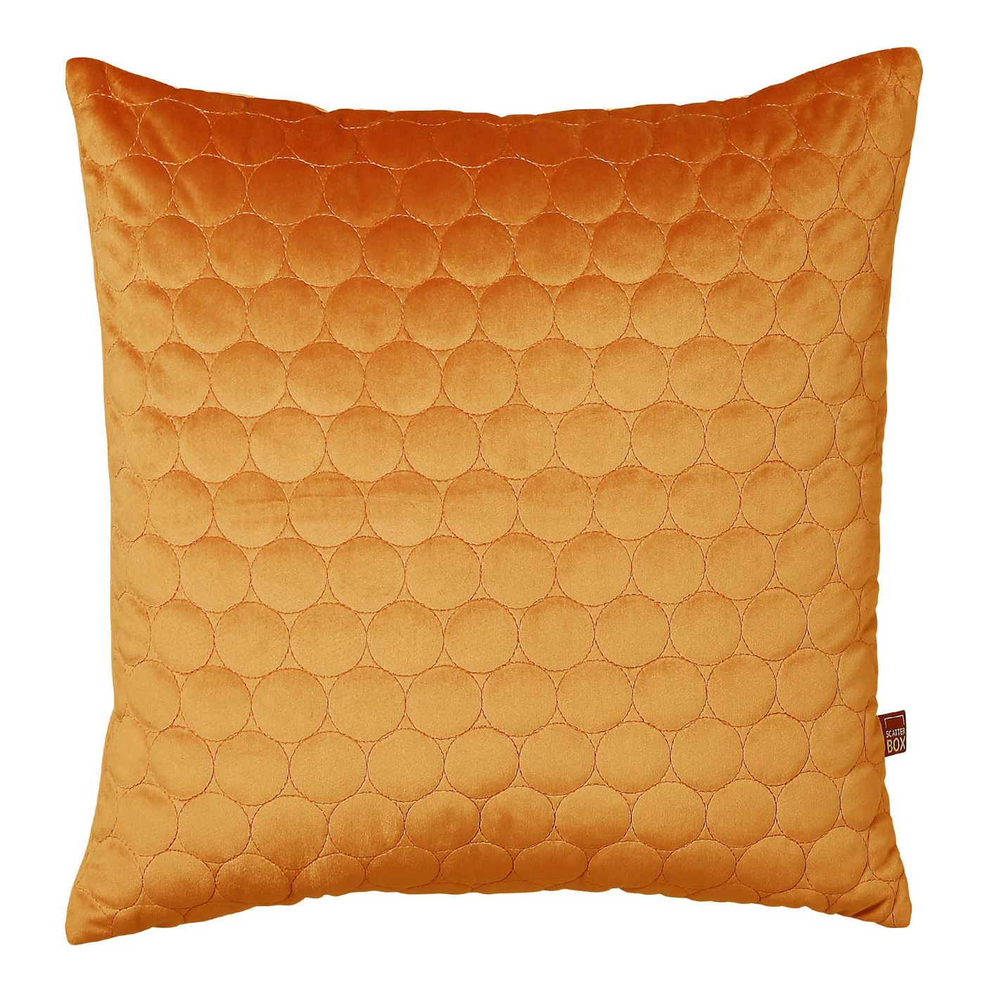 Geo Cushion, Terracotta